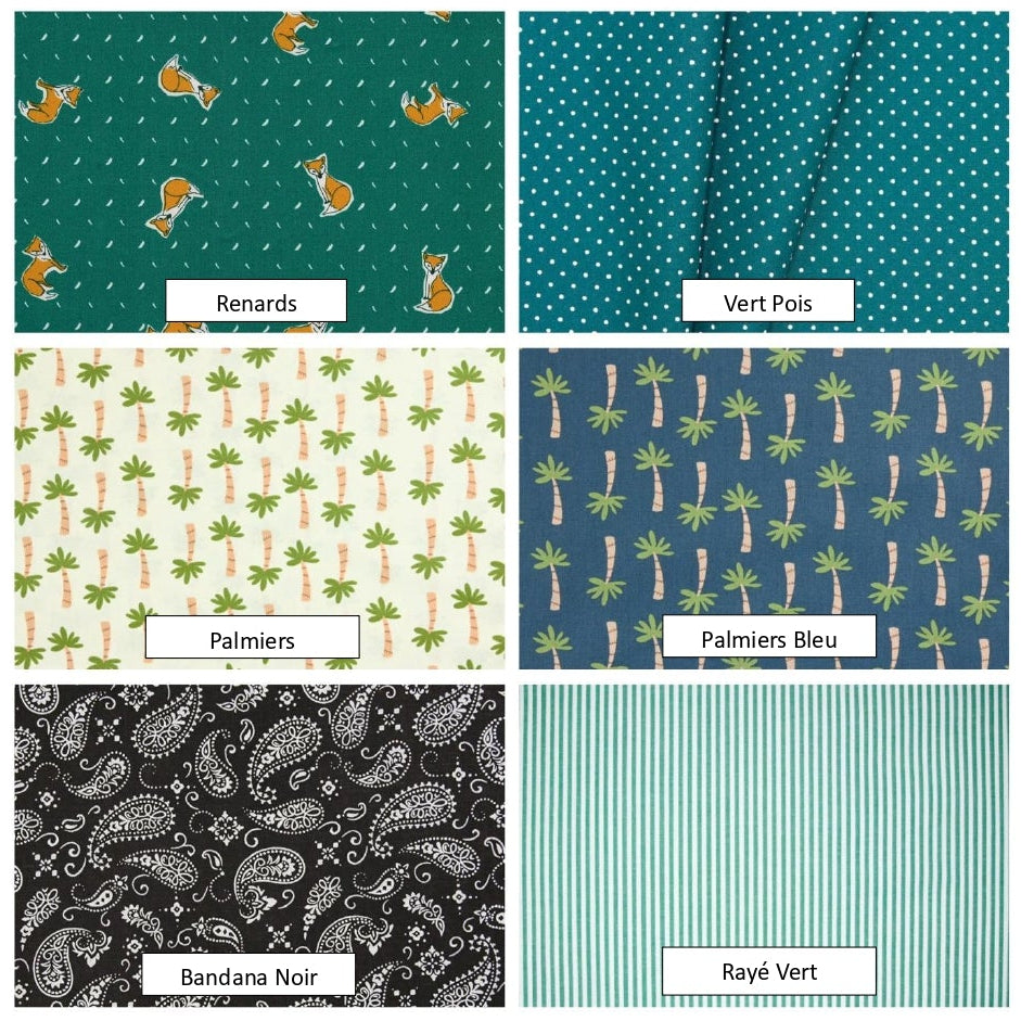 Pochon en tissu personnalisé