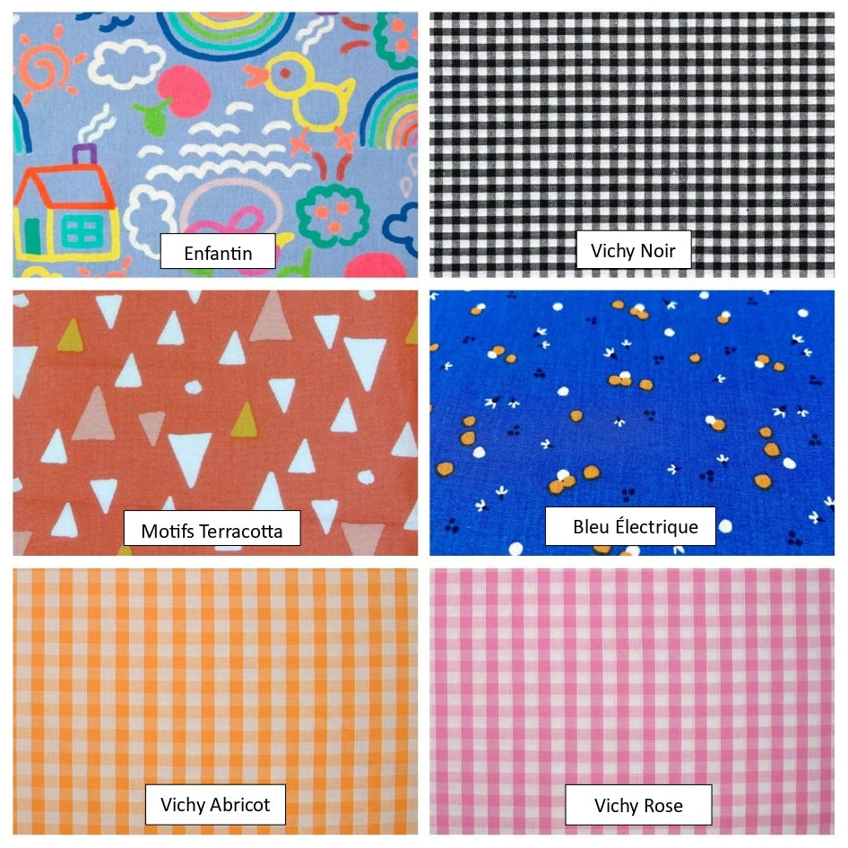 Pochon en tissu personnalisé