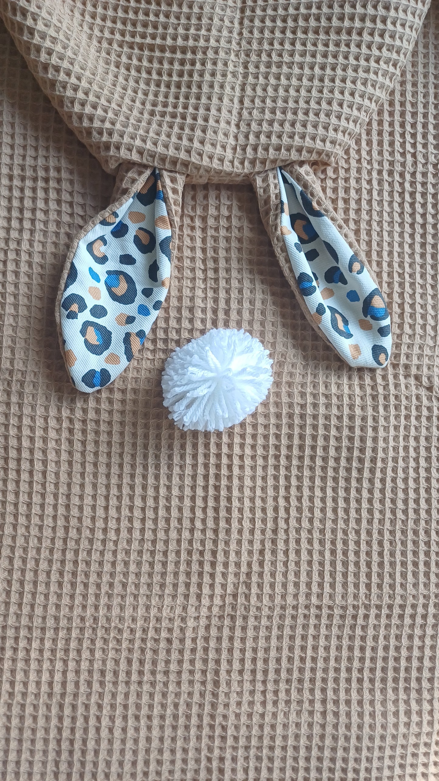 Poncho de PLAGE Lapin & motifs