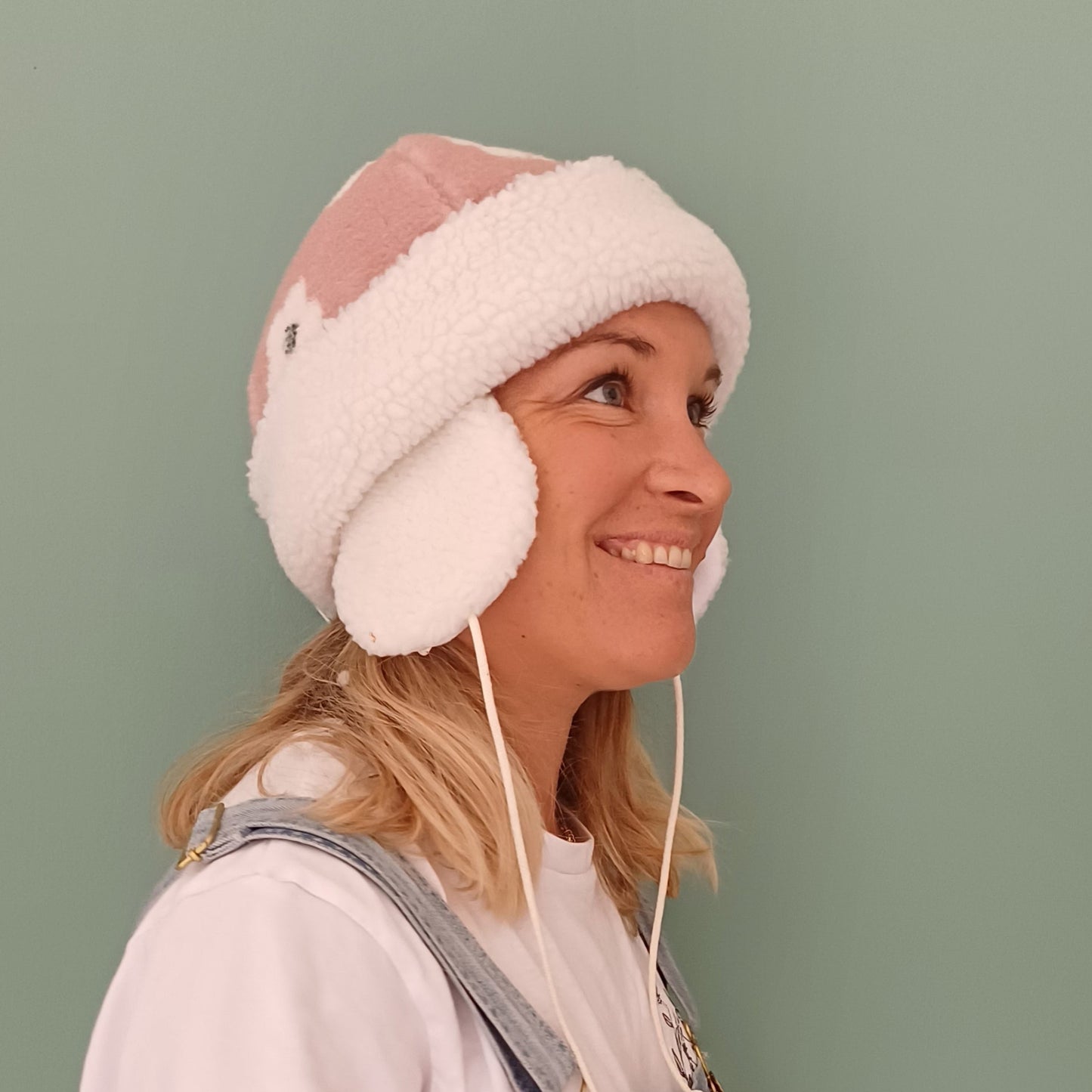 Bonnet sherpa avec oreilles
