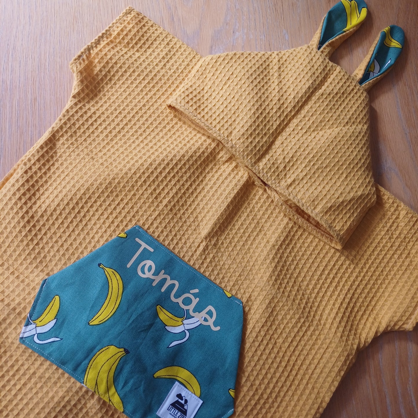 Poncho de PLAGE Lapin & damiers