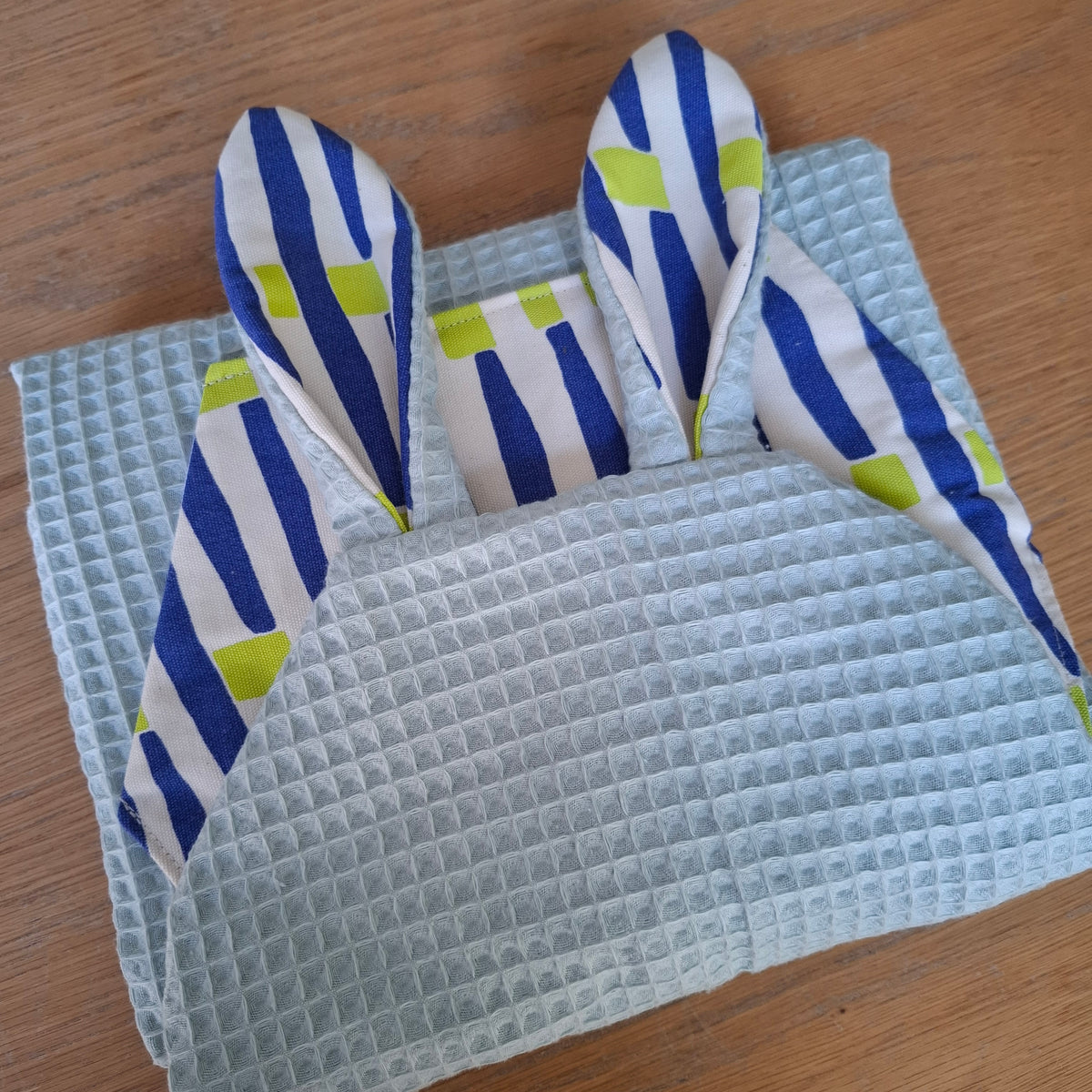 Poncho de PLAGE zébré