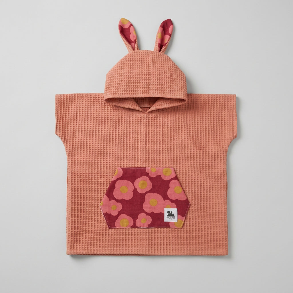 Poncho de PLAGE marsala