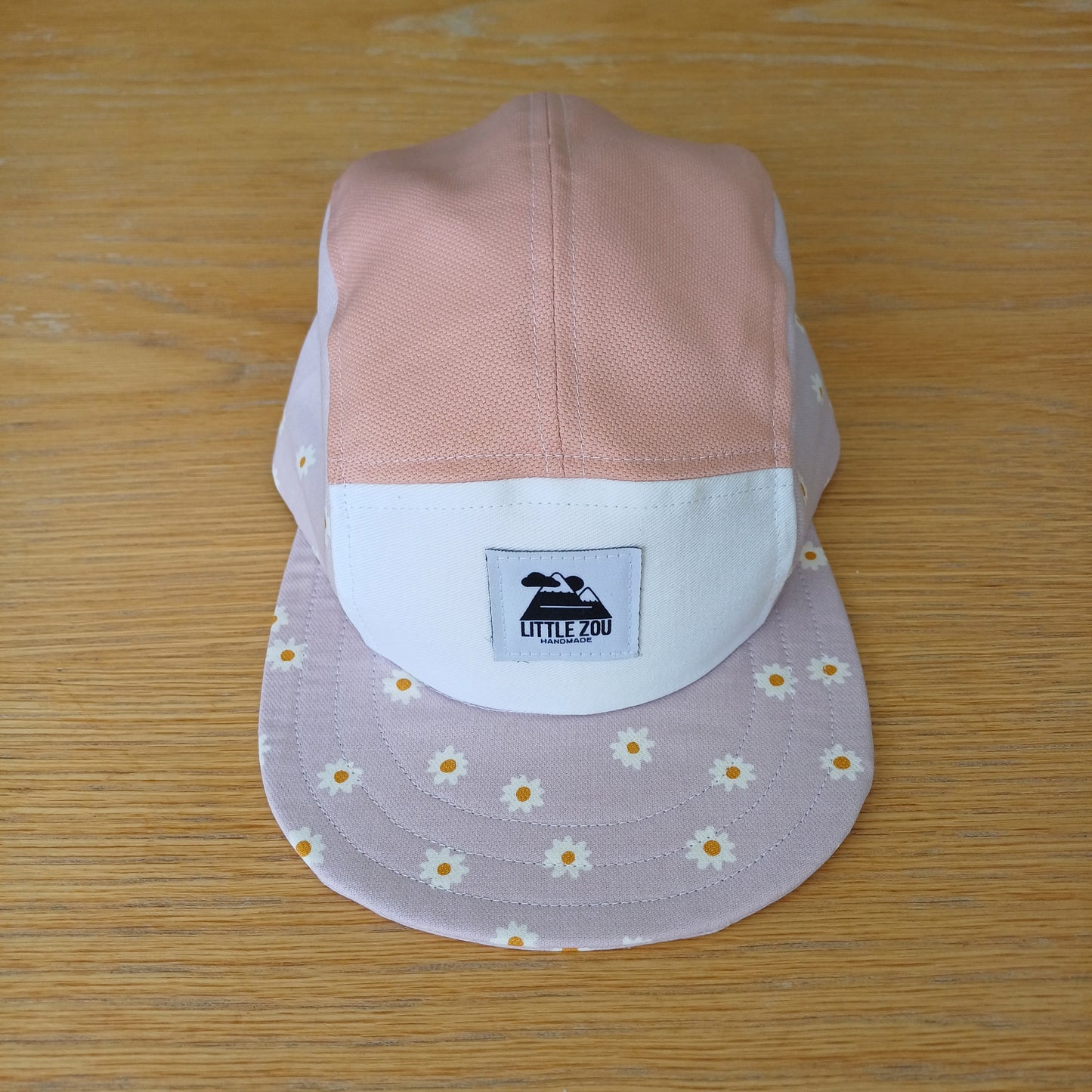 Casquette Marguerites parme