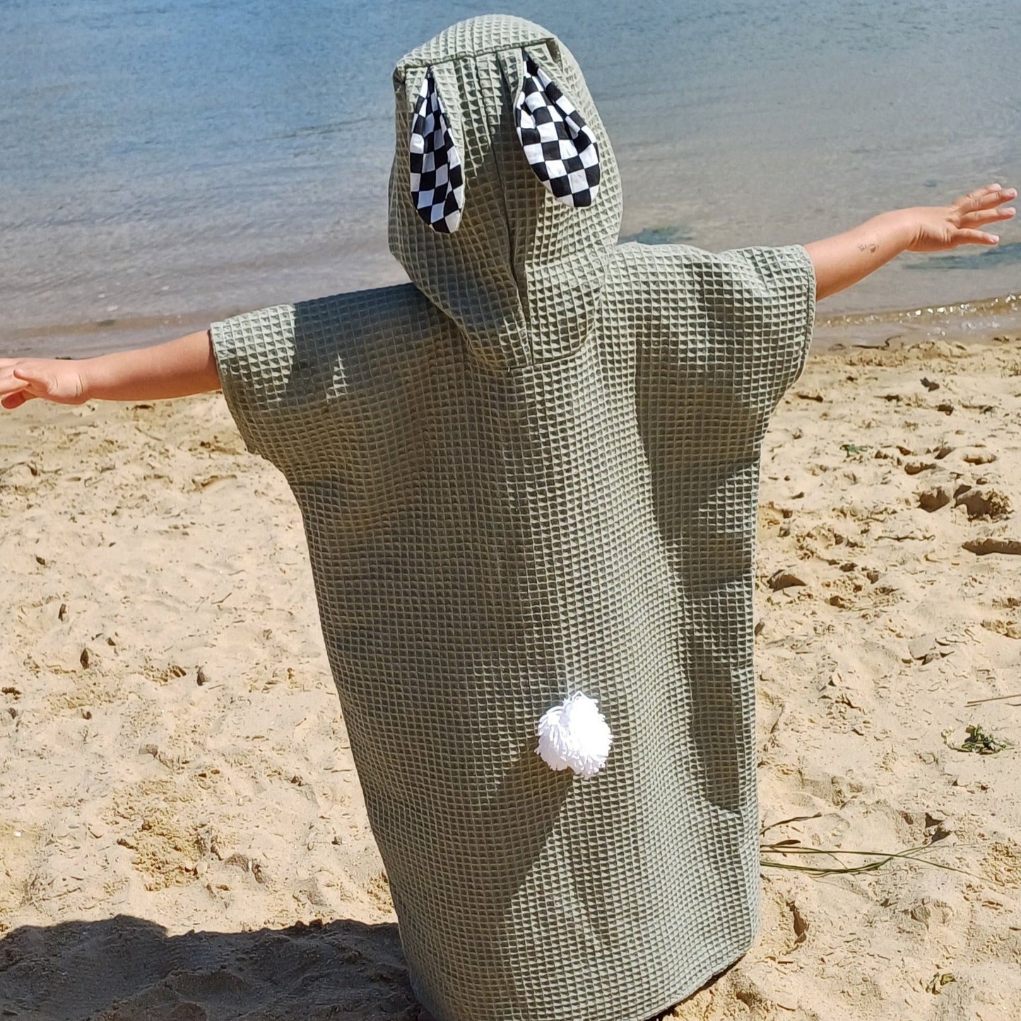 Poncho de PLAGE Lapin