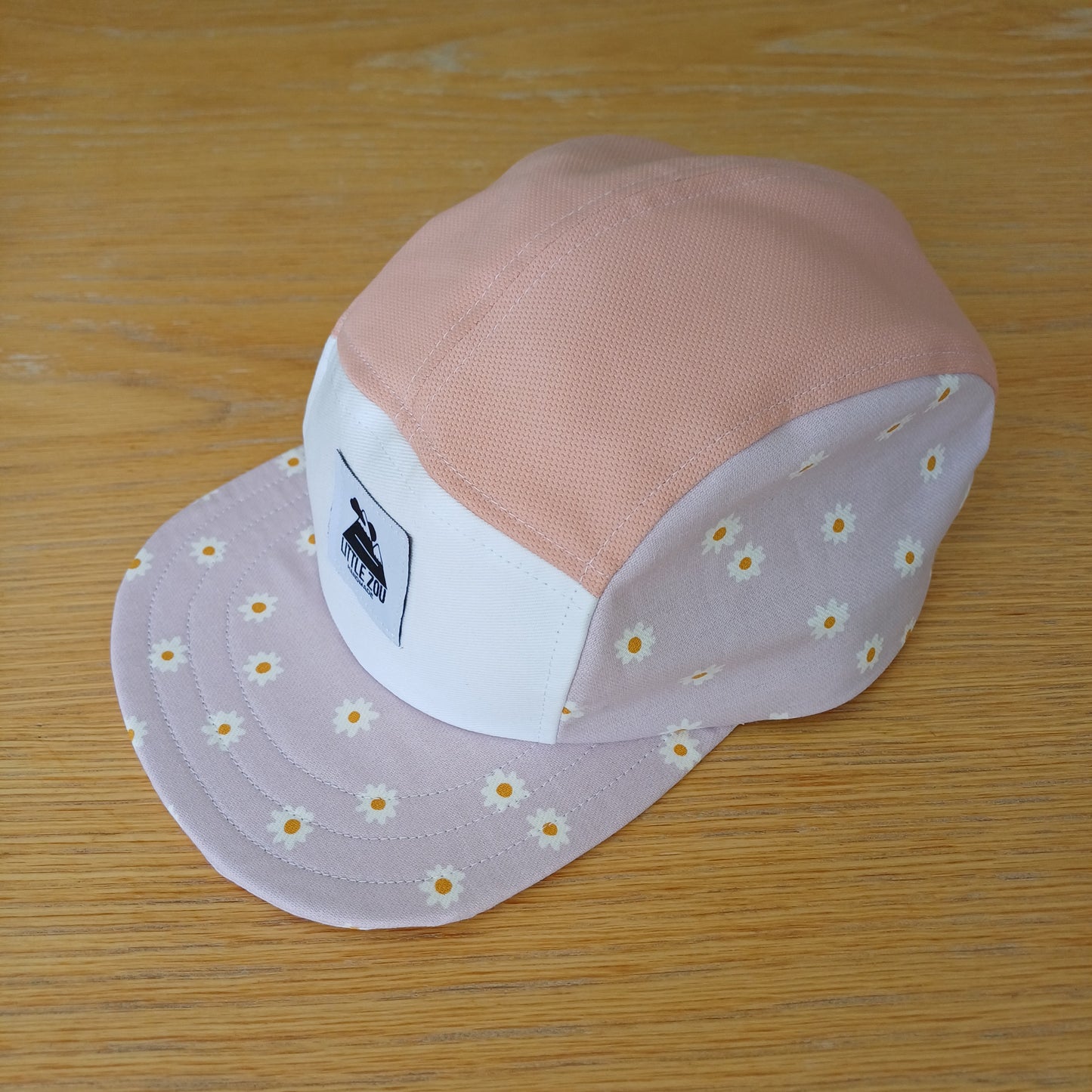 Casquette Marguerites parme