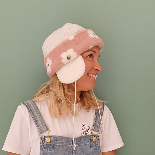 Bonnet sherpa avec oreilles