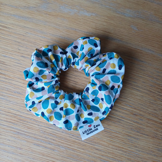 Chouchou multicolore vert