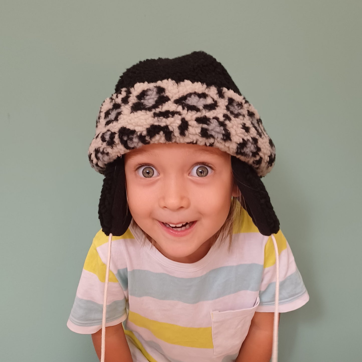 Bonnet sherpa avec oreilles