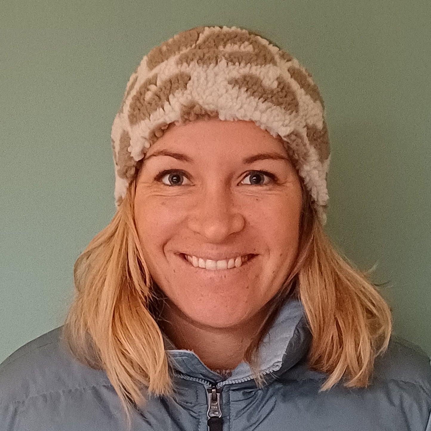 Bandeau sherpa beige