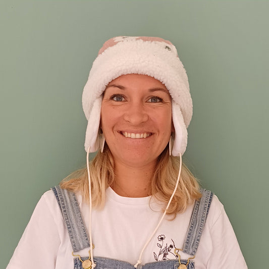 Bonnet sherpa avec oreilles